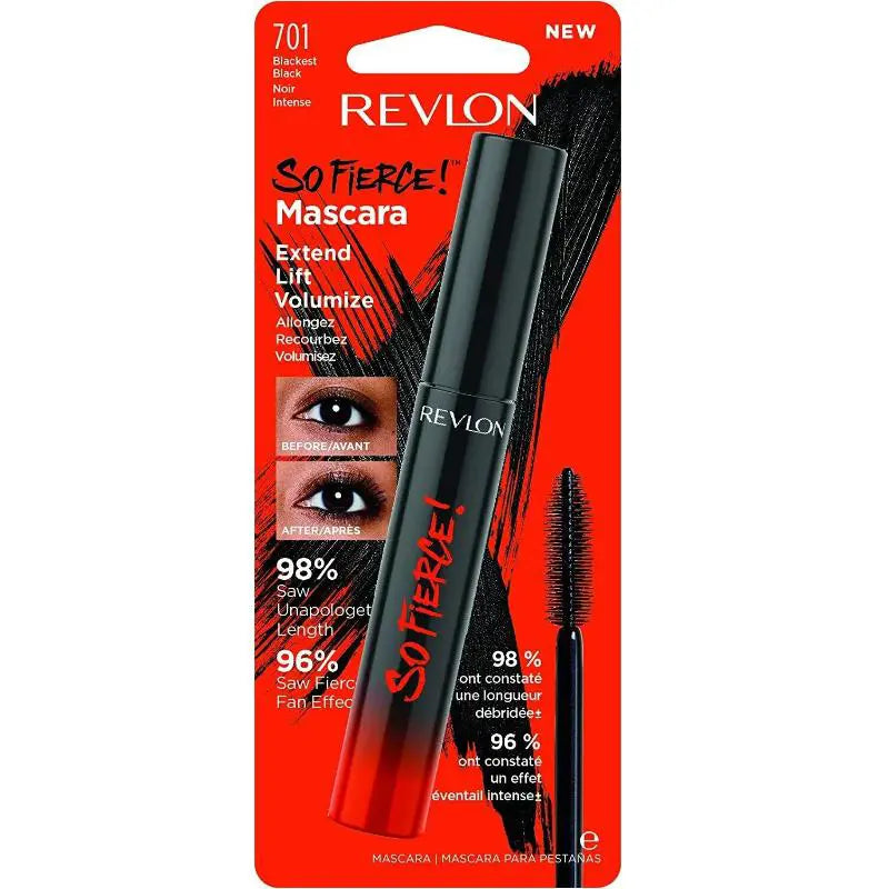 REVLON - MASCARA - SO FIERCE - 702 - BLACKEST BLACK