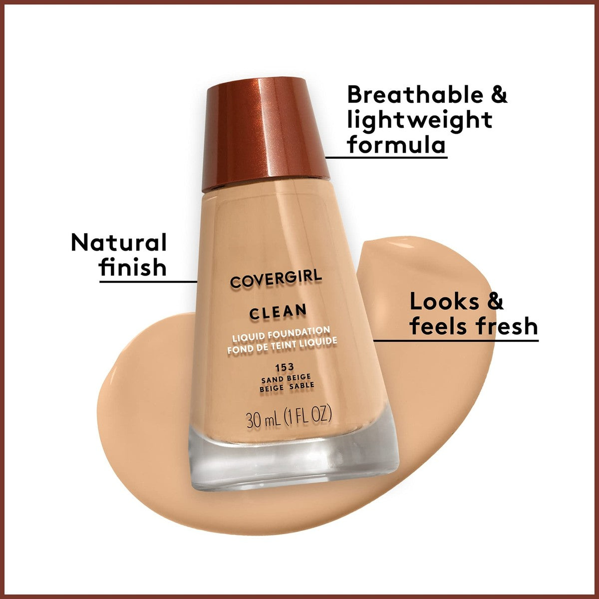 Covergirl Clean Liquid – Base de Maquillaje - vista 2
